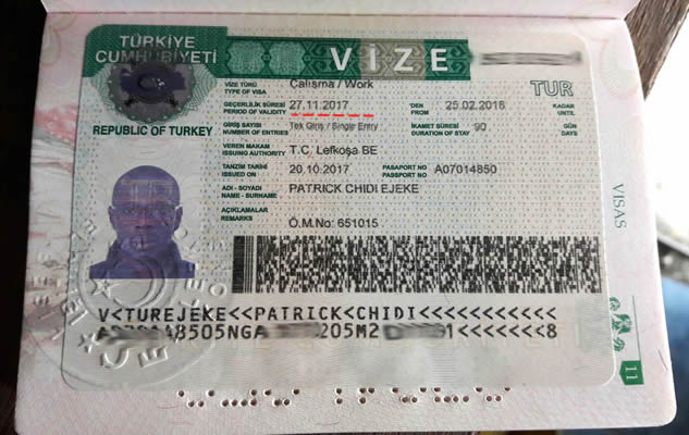Turkey Visa from Nigeria | Wigmore Trading