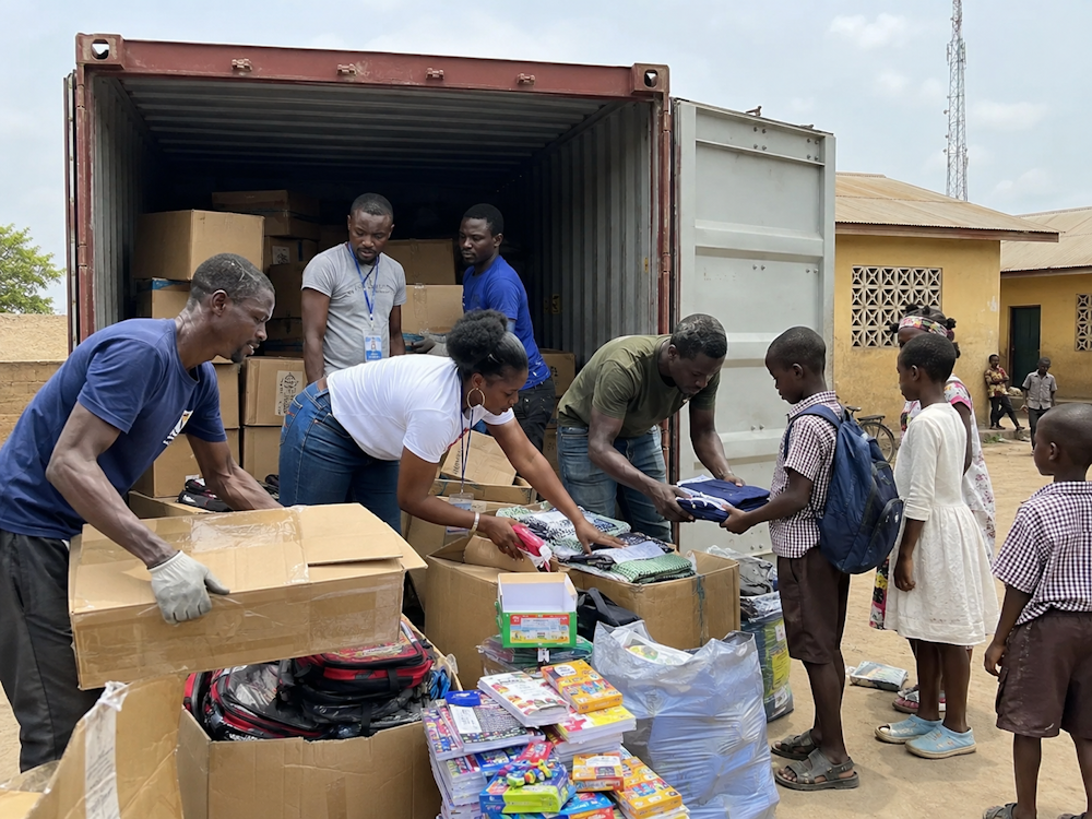 Donate school uniforms to children in Africa with Wigmore Trading